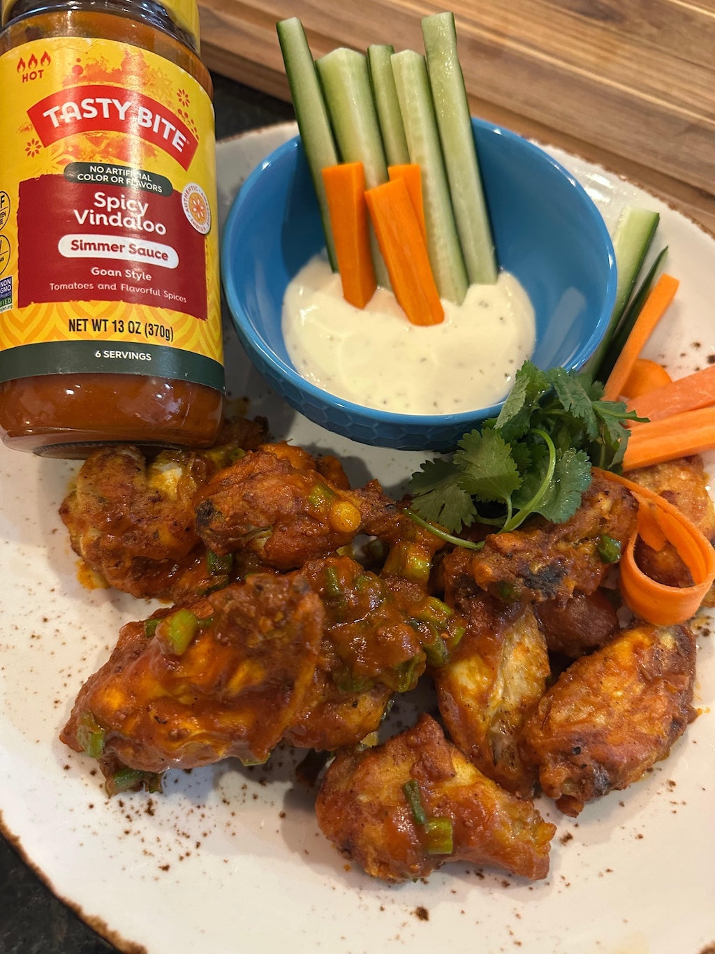 Spicy Vindaloo Wings