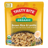 Tasty Bite Organic Brown Rice and Lentils pack