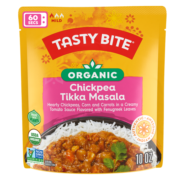 Tasty Bite Chickpea Tikka Masala Authentic Indian Meal