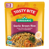 Tasty Bite Organic Garlic Brown Rice Authentic Indian Pack