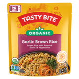 Tasty Bite Organic Garlic Brown Rice Authentic Indian Pack