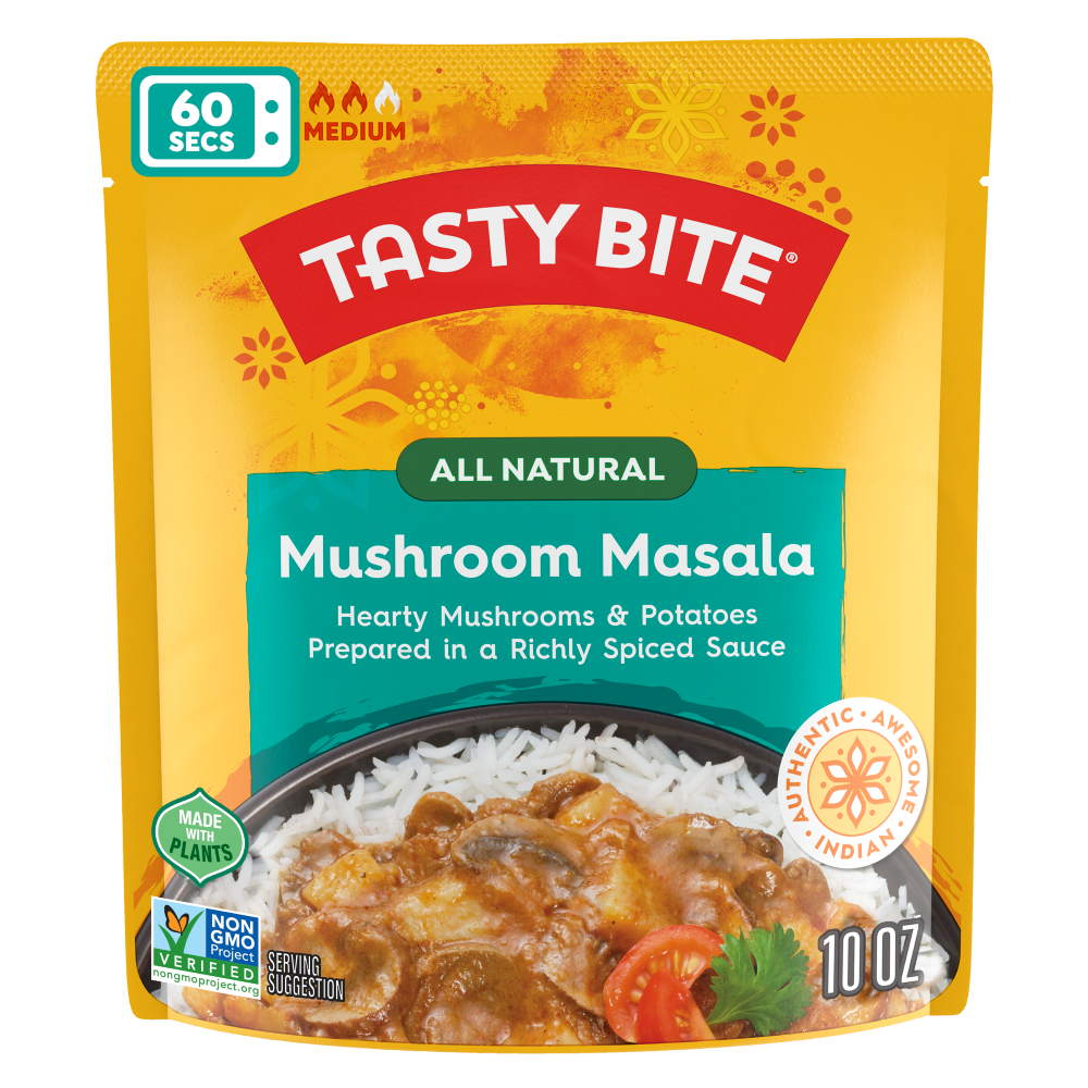 Tasty Bite Mushroom Masala, Authentic Indian