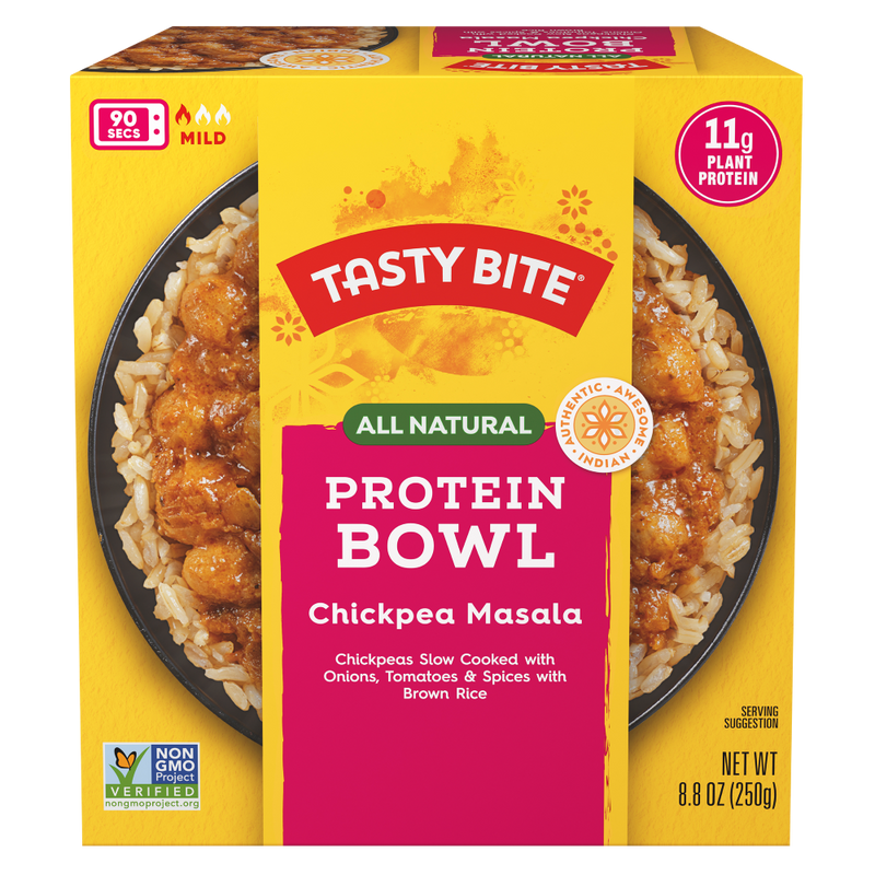 Tasty Bite Chickpea Masala Protein Bowl Pack