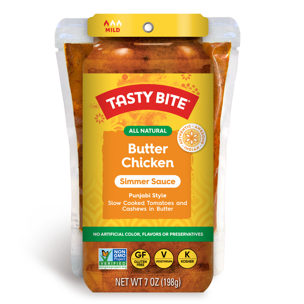 Butter Chicken Simmer Sauce 5 Pack Tasty Bite