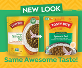 Tasty Bite Spinach Dal Indian Ready-made meal New Pack Design