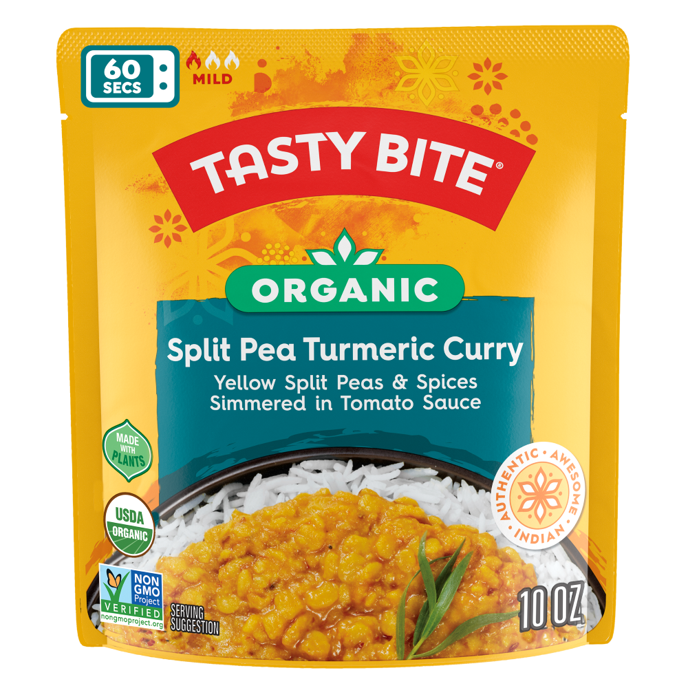 Tasty Bite Split Pea Turmeric Curry Authentic Indian Meals