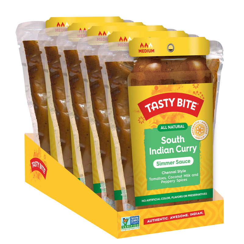 Tasty Bite South Indian Curry Sauce Pouch Shelf Pack