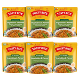 Tasty Bite Vegetable & Paneer bundle of 6 packs
