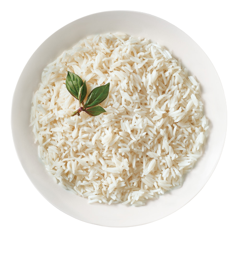 Tasty Bite Jasmine Rice Authentic Indian Meals on White Plate