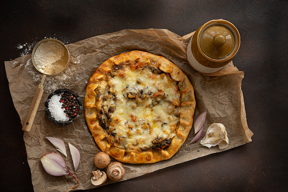 Tasty Organic Coconut Squash Dal Galette