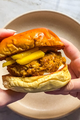 Chickpea Tikka Masala Veggie Burgers