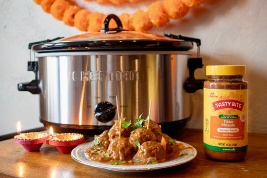 Vegan Tikka Masala Meatballs