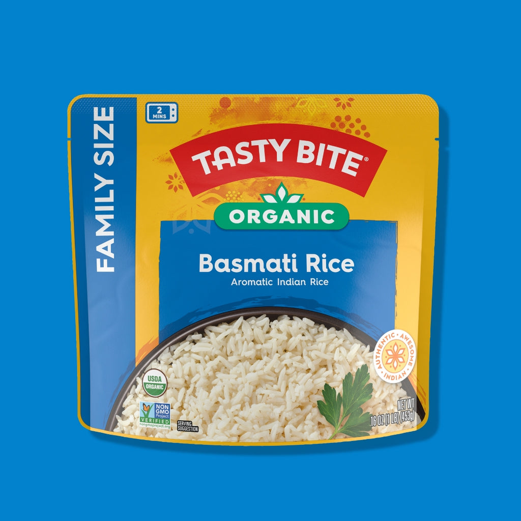 Family Size Basmati Rice, Pack of 6 | Tasty Bite | Tasty Bite