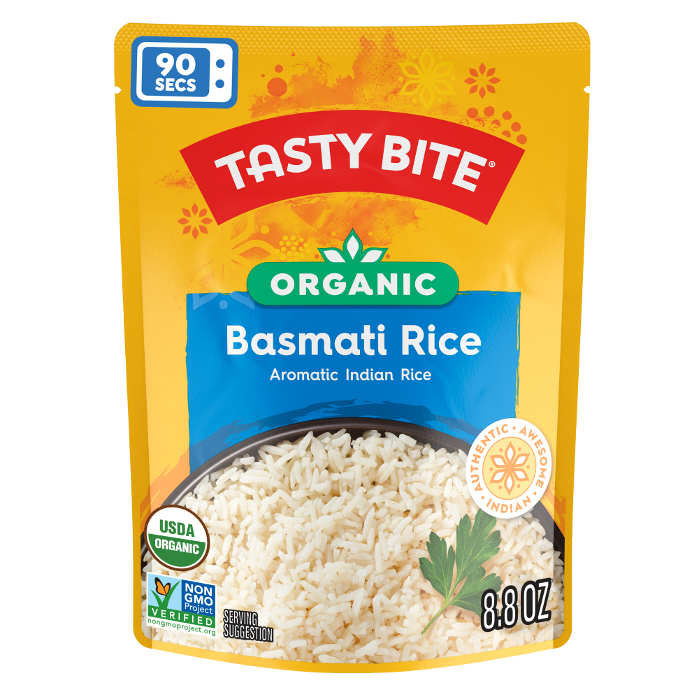 Organic Basmati Rice, Pack of 6 | Tasty Bite | Tasty Bite