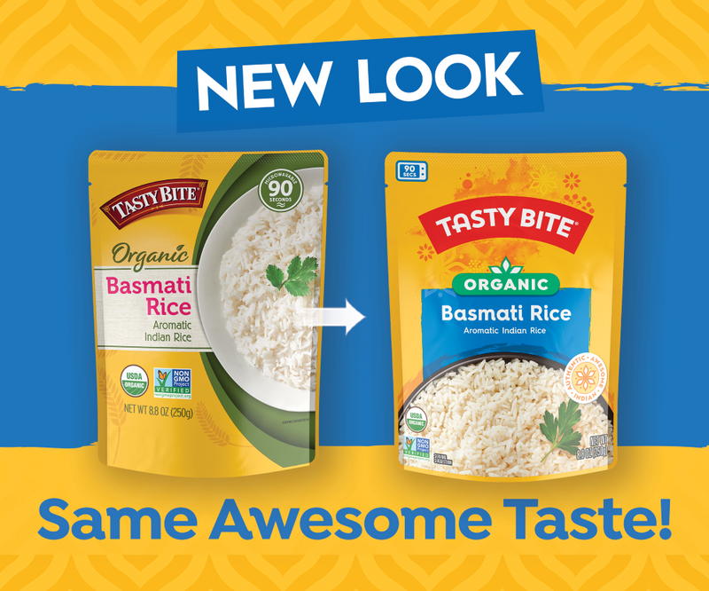 Organic Basmati Rice, Pack of 6 | Tasty Bite | Tasty Bite