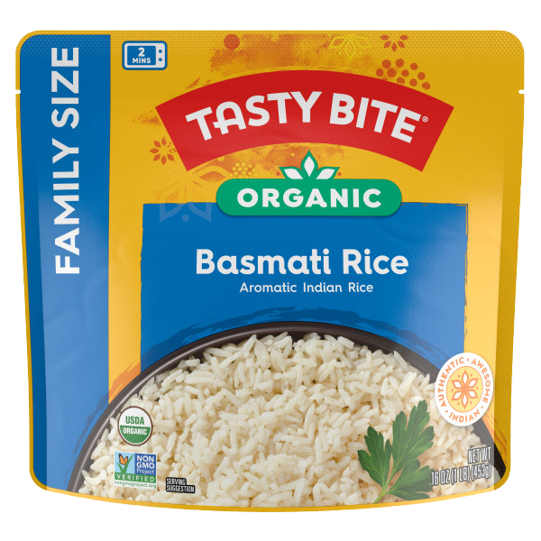 Tasty Bite Organic Basmati Rice, Family Size