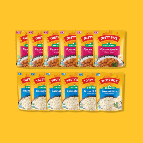 Channa Masala & Basmati Bundle - 12 Pack