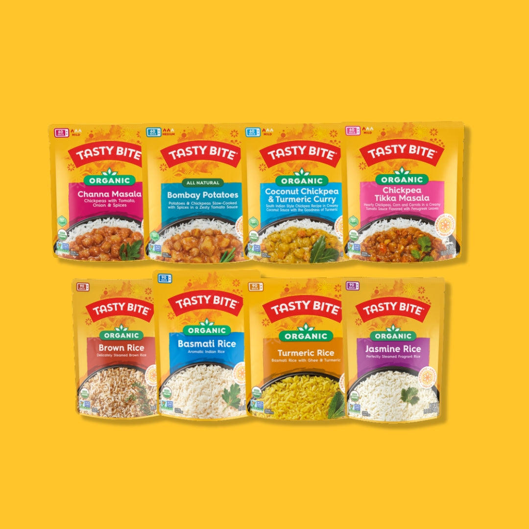 Chickpea & Rice Variety Bundle - 8 Pack