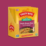 Garlic Brown Rice, 8.8 Oz - 6 Pack