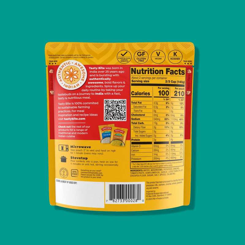 Mushroom Masala, 10 Oz - 6 Pack