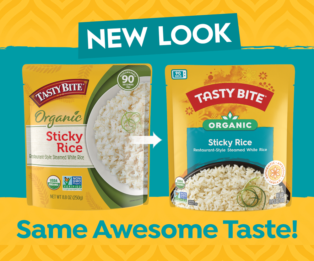 Organic Sticky Rice 6pack Tasty Bite Tasty Bite