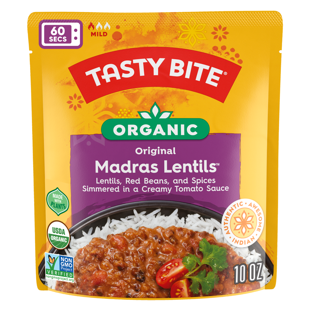Organic Madras Lentils - 6 Pack