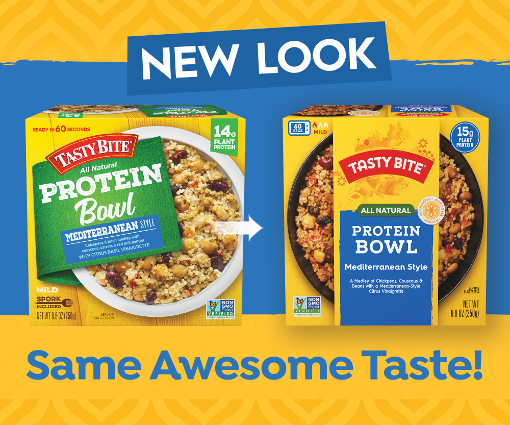 Mediterranean Protein Bowl 6 Pack Tasty Bite Tasty Bite