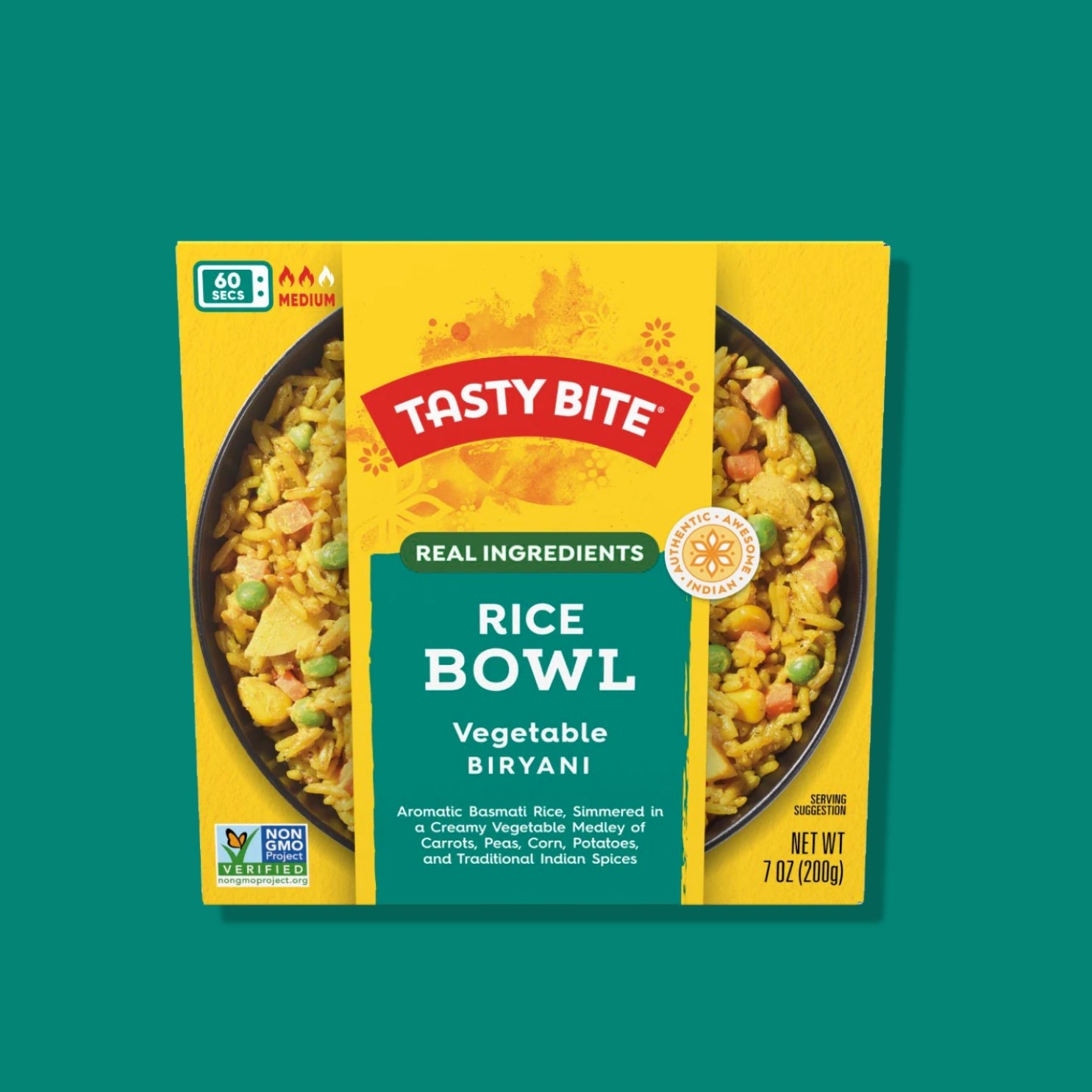 Vegetable Biryani Rice Bowl, 7 Oz - 6 Pack