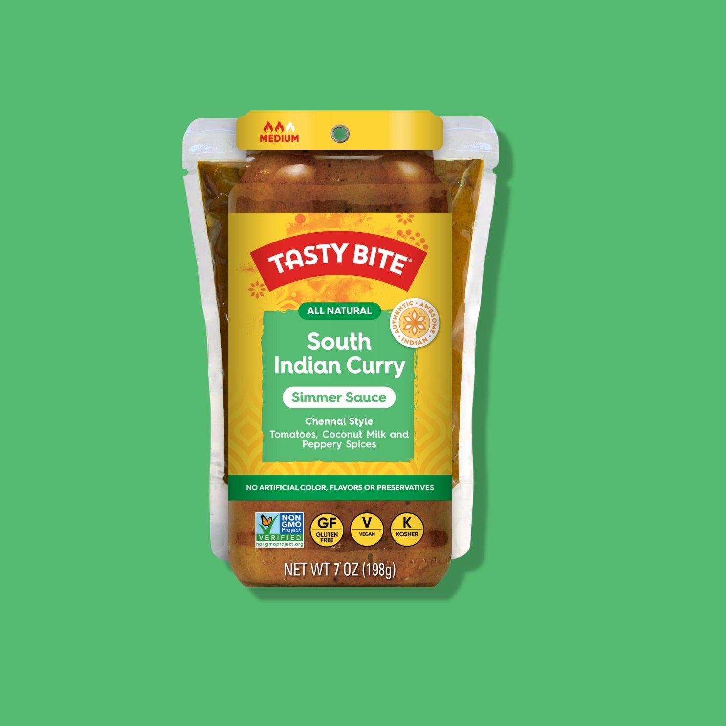 South Indian Curry Simmer Sauce Pouch – 5 Pack