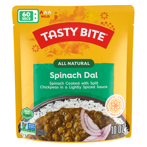 Tasty Bite Spinach Dal, 10 Oz - 6 Pack