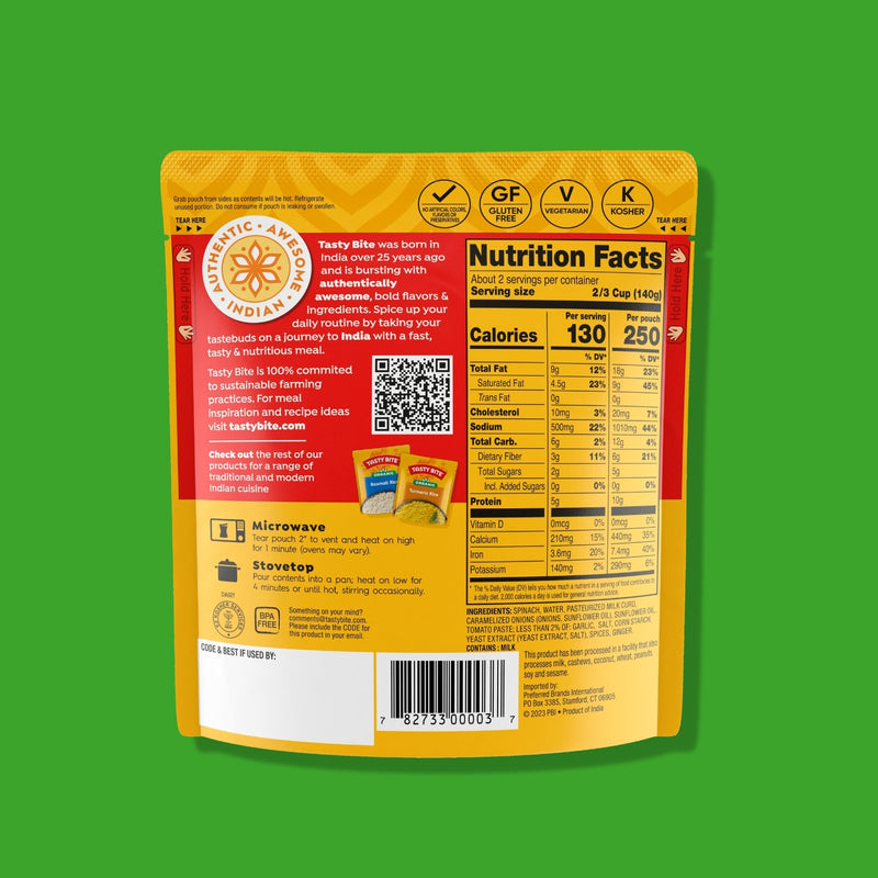 Spinach & Paneer – 6 Pack