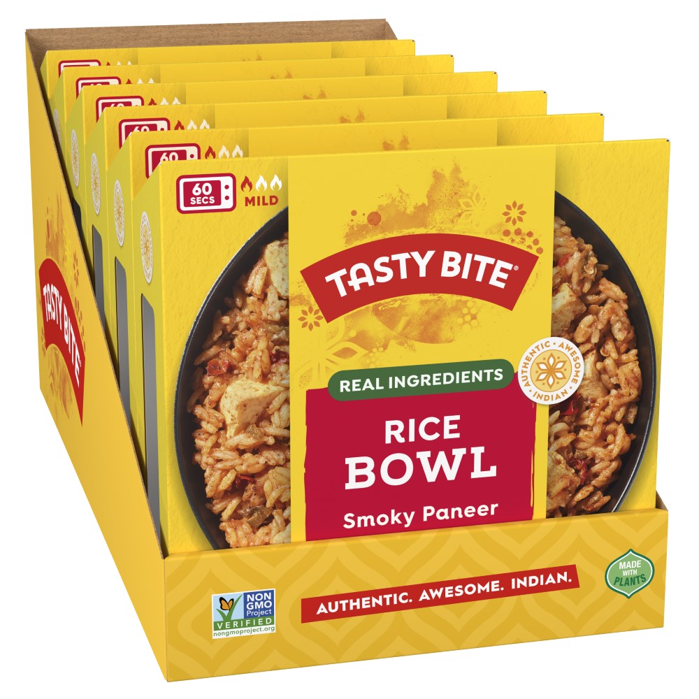 Tasty Bite Smoky Paneer Rice Bowl, Biriyani with Real Ingredients