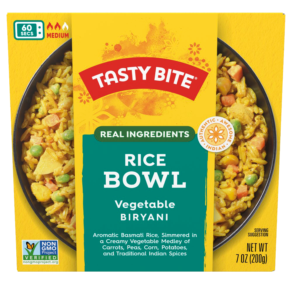 Vegetable Biryani Rice Bowl from Tasty Bite