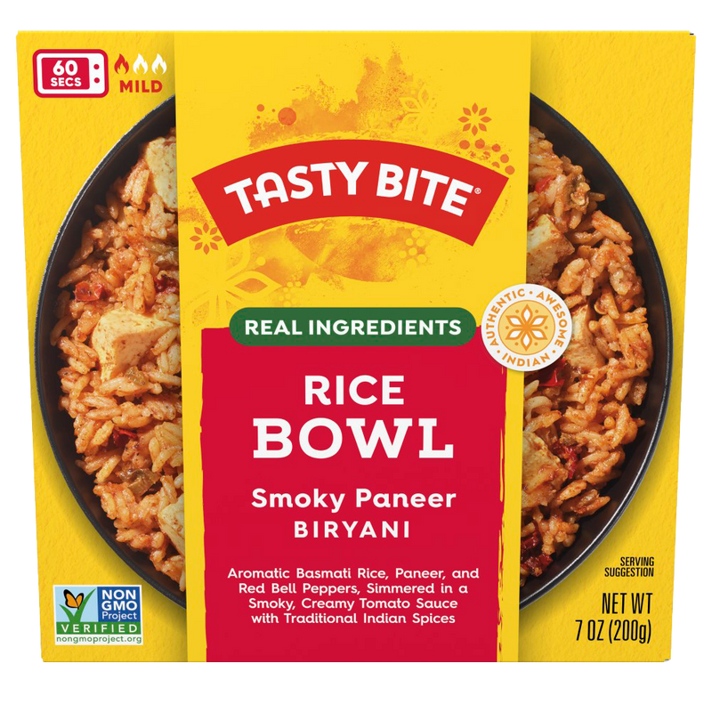 Tasty Bite Smoky Paneer Biryani Bowl