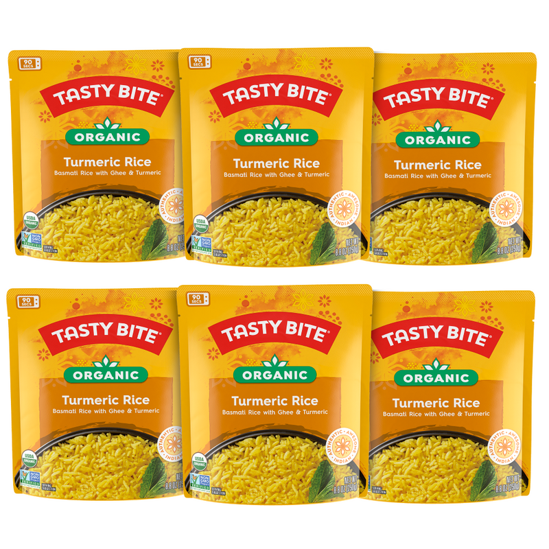 Tasty Bite Turmeric Rice Pack of 6