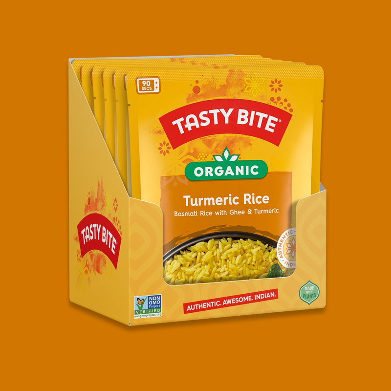 Organic Turmeric Rice - 6 Pack