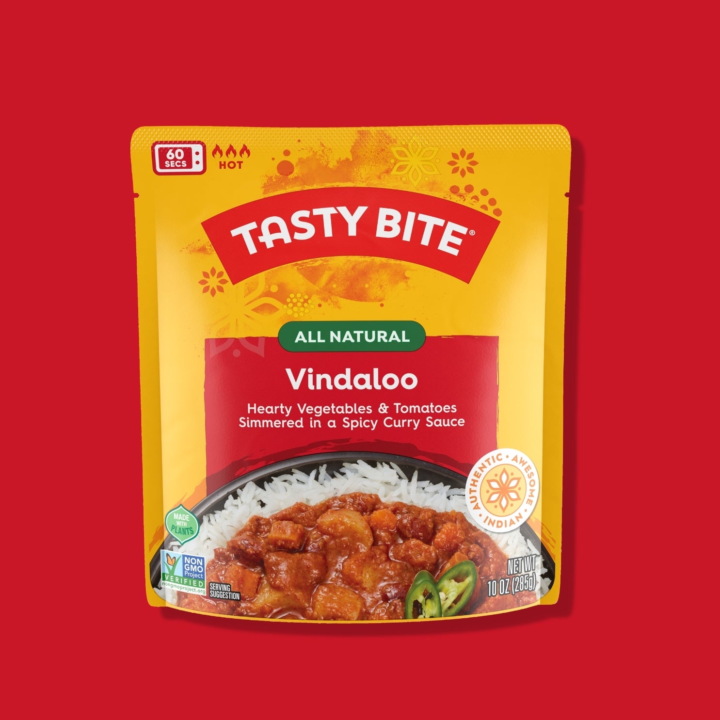 Vindaloo, Hot & Spicy, 10 Oz - 6 Pack