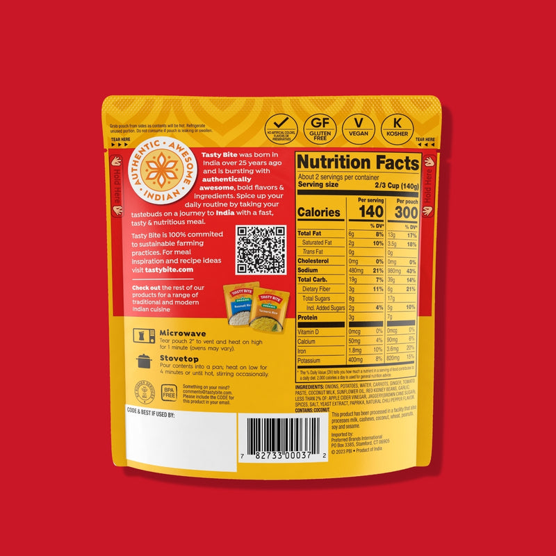 Vindaloo, Hot & Spicy, 10 Oz - 6 Pack