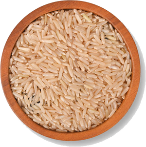Bowl of whole-grain brown rice
