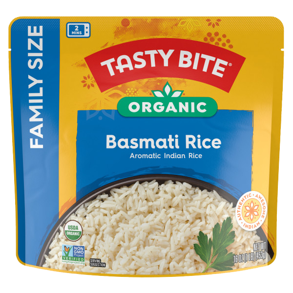 Family Size Organic Basmati Rice - 6 Pack